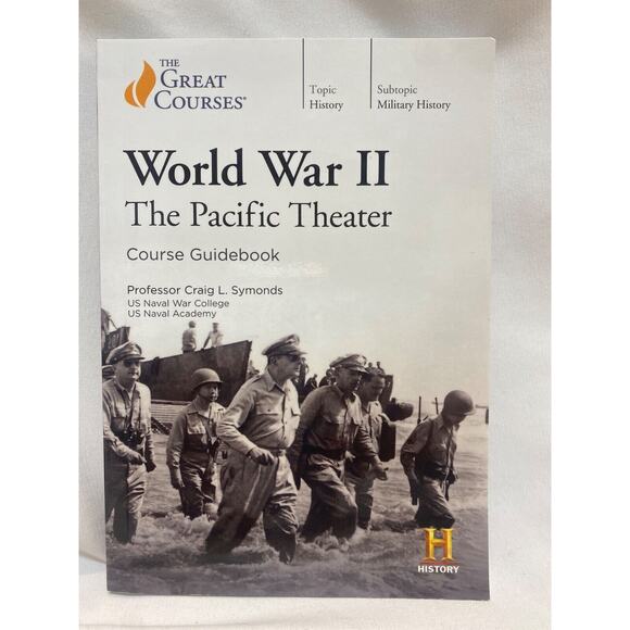 Great Courses World War II Pacific Theater 4 Discs & Guidebook Transcript - Picture 4 of 7